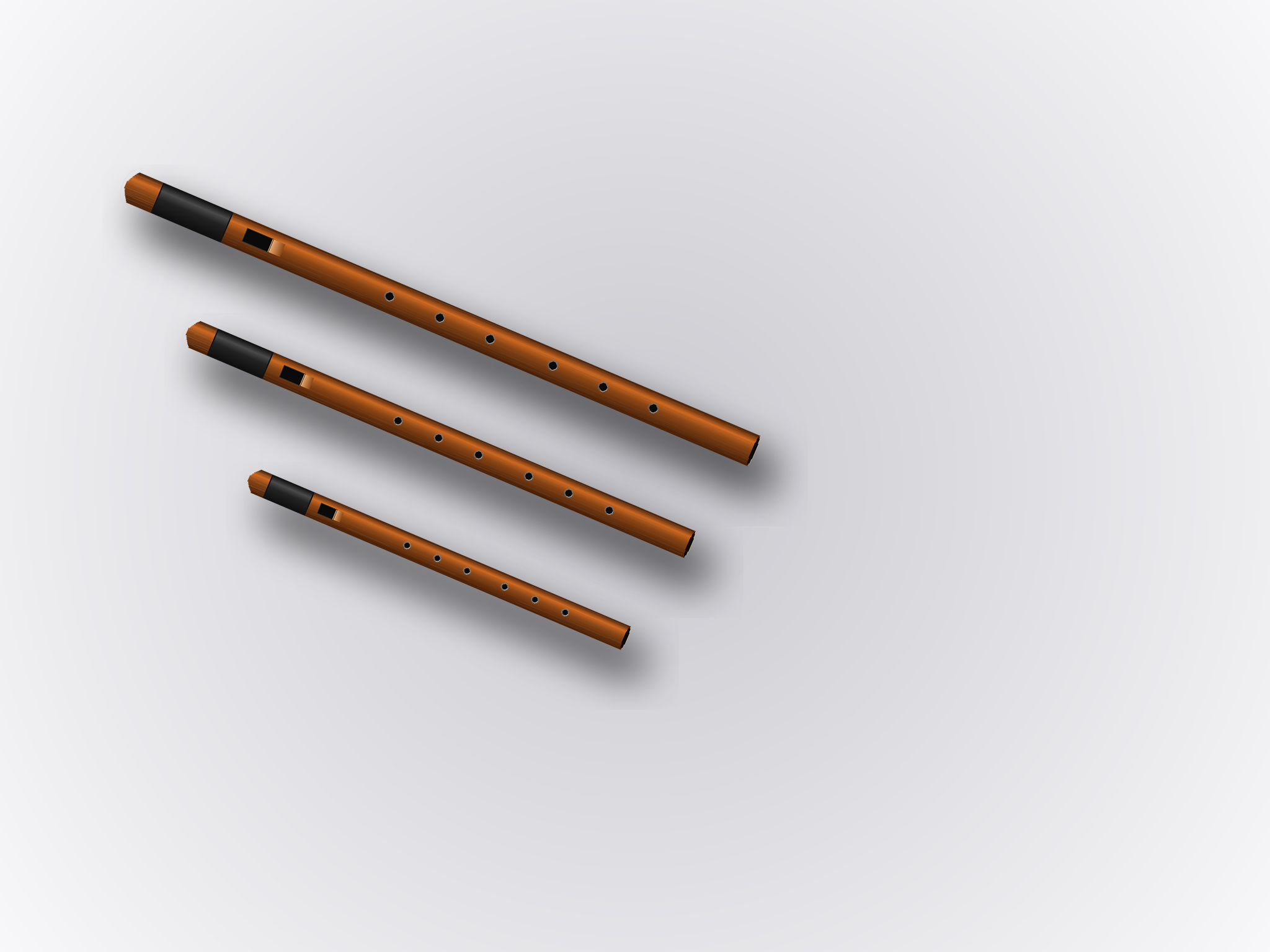 andean-duct-flutes — family group render
