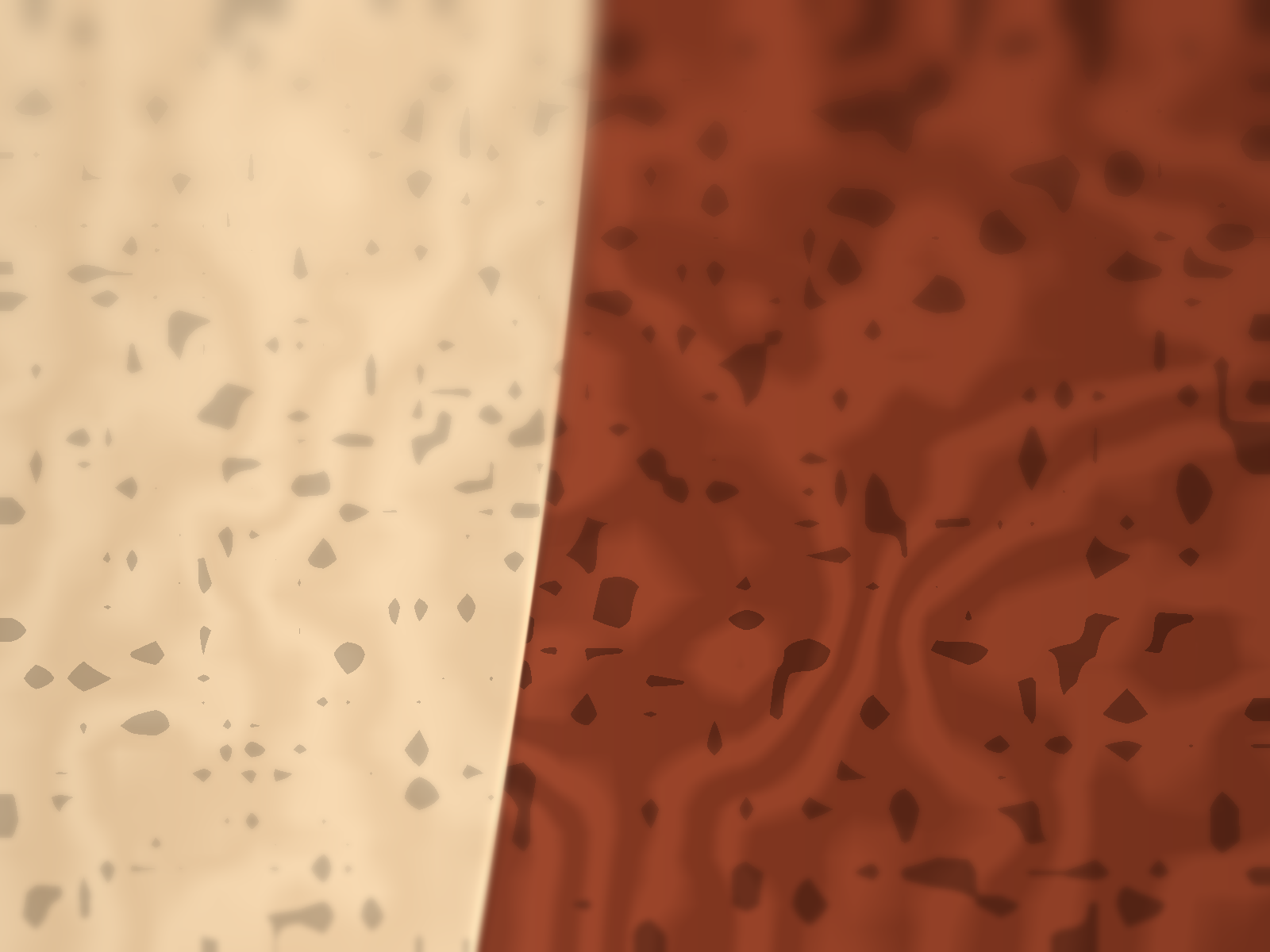 didgeridoo — stave seam and bell flare macro render