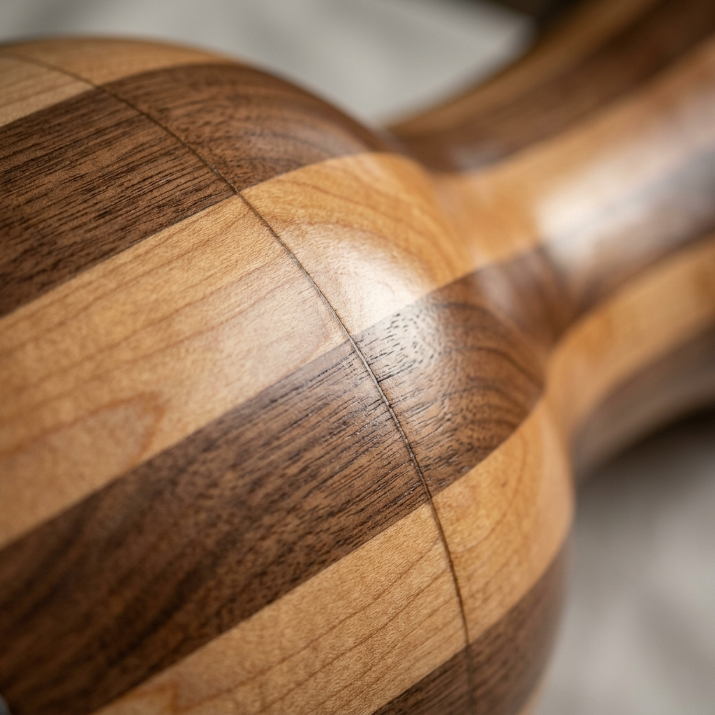 djembe — stave seams macro