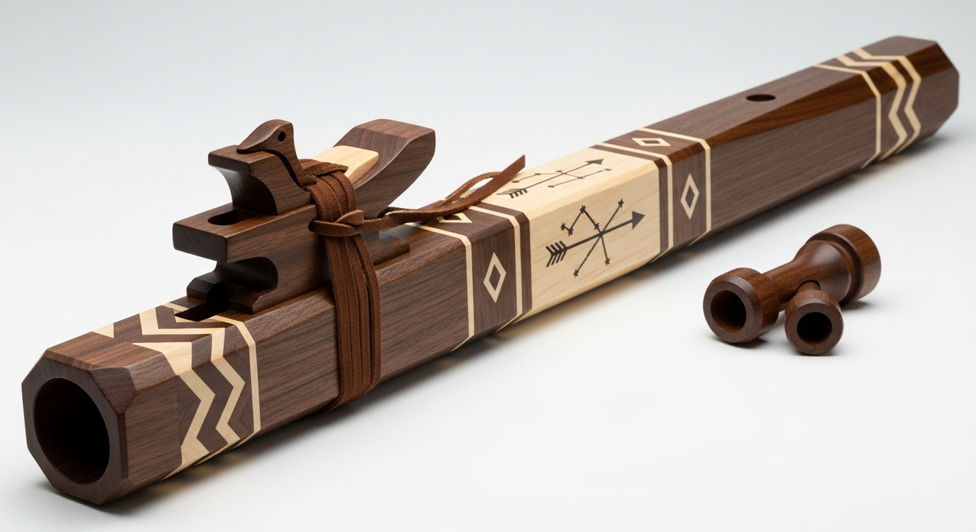 Native American Drone Flute Family