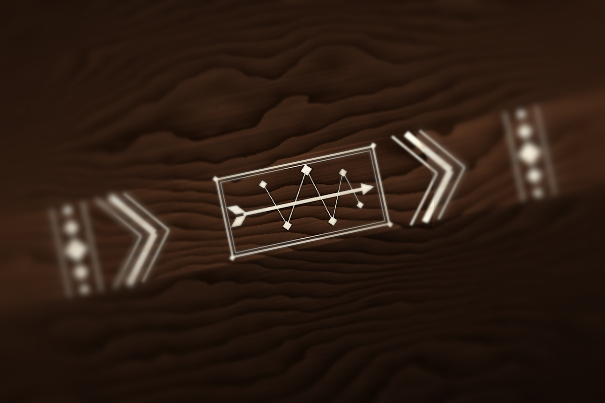drone-flutes — facet inlay macro render