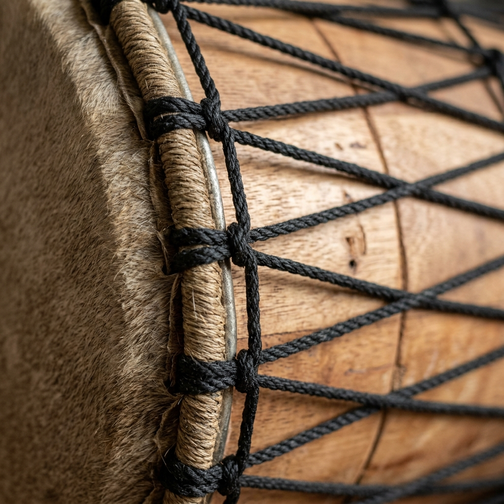 dundun — rope-tension lacing macro