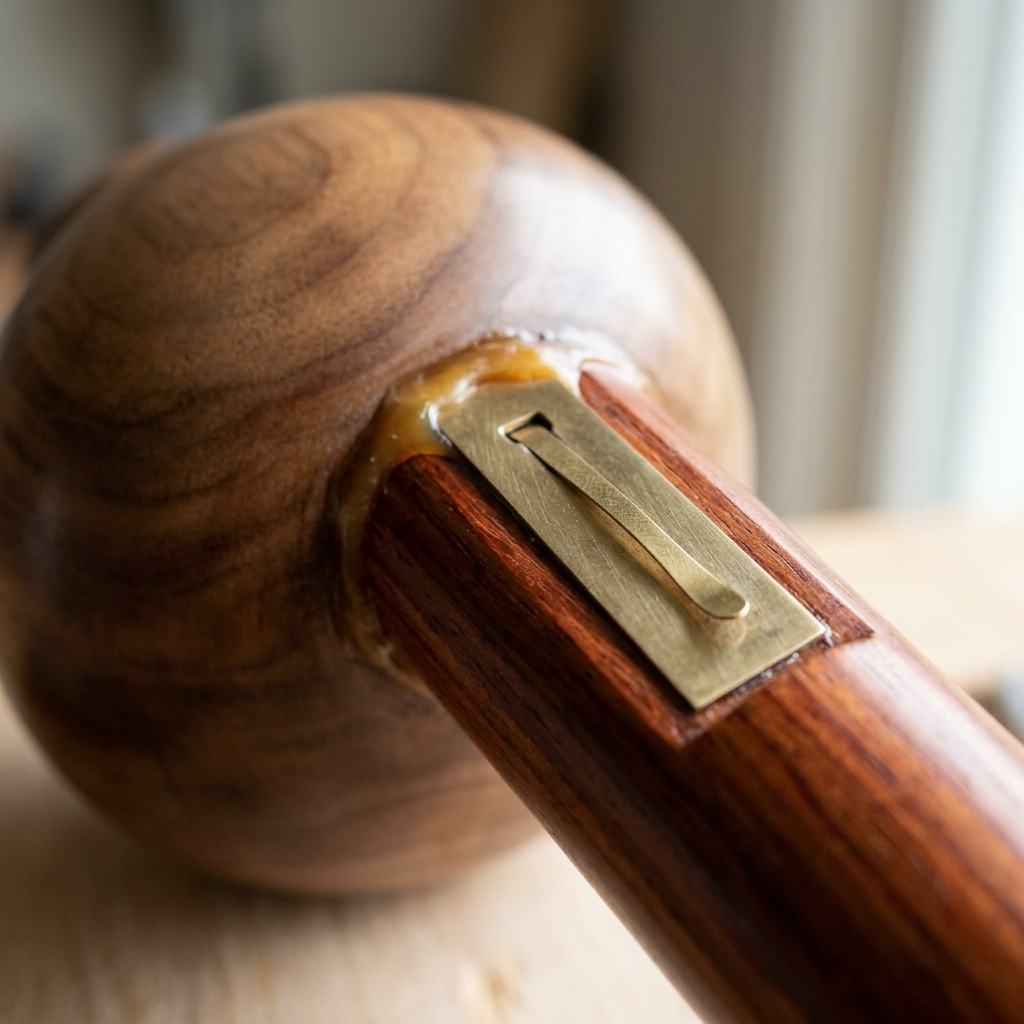 hulusi — brass free-reed macro