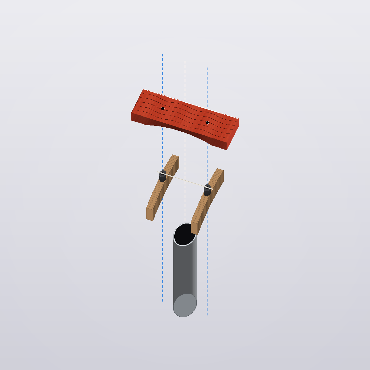 marimba — exploded diagram