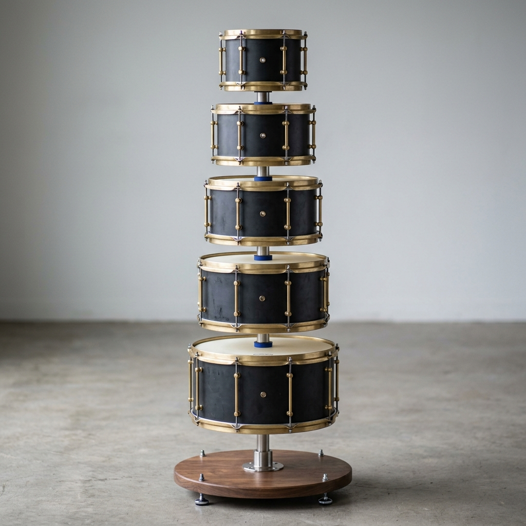 Modular Pedestal Drum Stack
