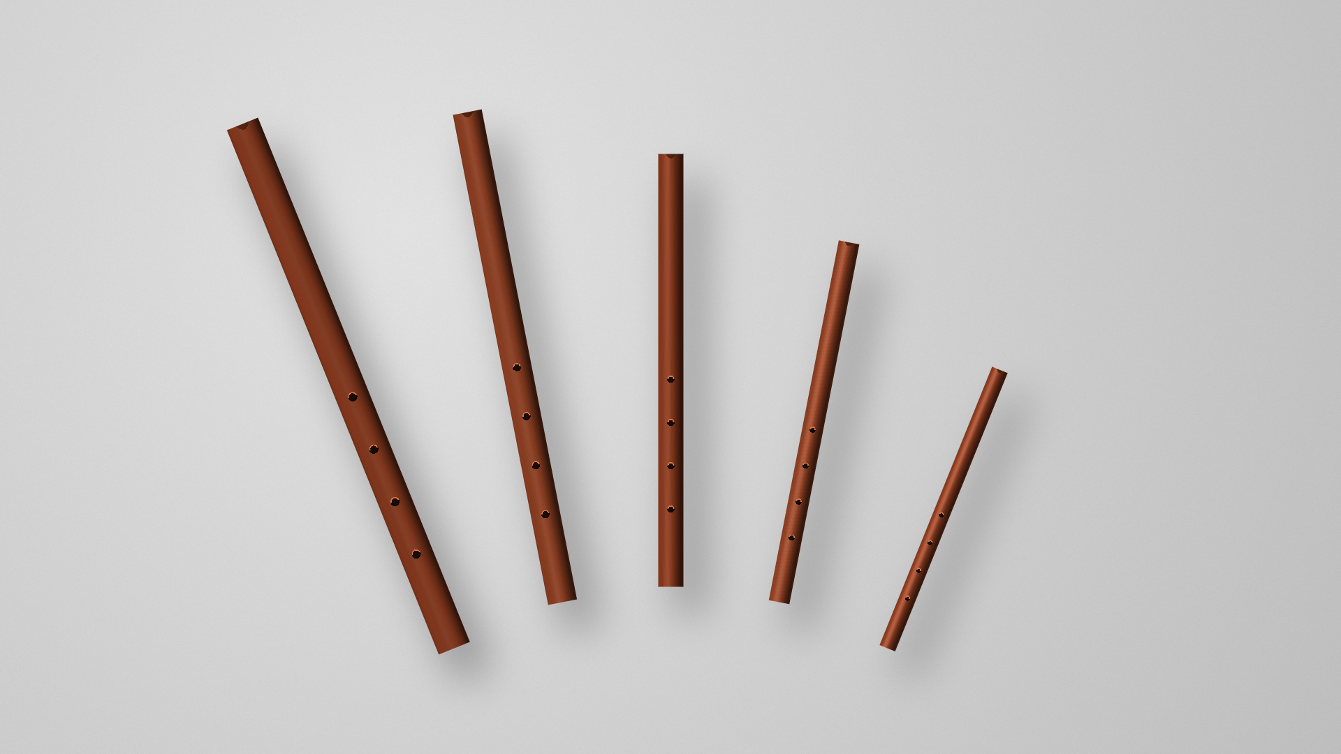 shakuhachi — family group render